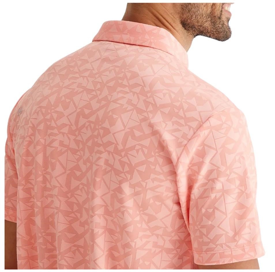 PING Geo Camo polo de hombre, desert flower