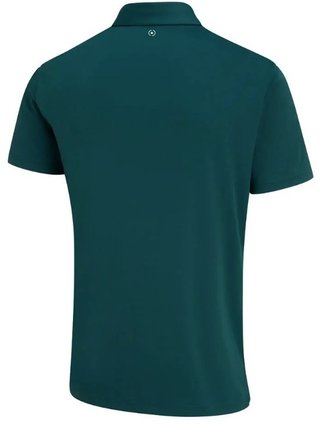PING Hall polo de hombre, verde bosque/verde brumoso