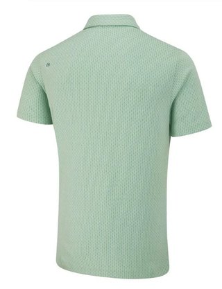 PING Hershel polo de hombre, misty green multi