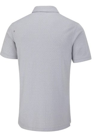 PING Hershel polo de hombre, silver multi