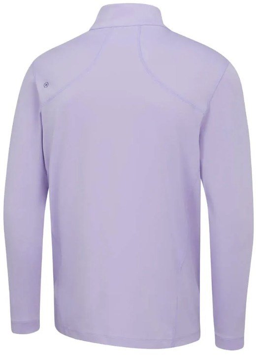 PING Latham Half Zip chaqueta polar de hombre, purple ash
