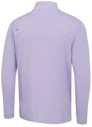 PING Latham Half Zip chaqueta polar de hombre, purple ash