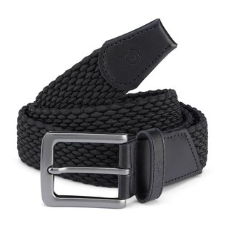 PING Stretch Webbing cinturón para hombre, negro