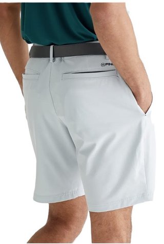 PING Ari pantalones cortos de hombre, gris perla