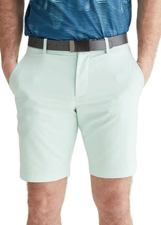 PING Barret pantalón corto de hombre, misty green marl