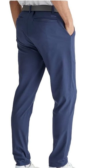 PING Locke Slim Fit pantalones de hombre, azul marino