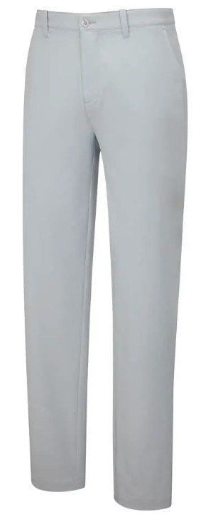 PING Locke Slim Fit pantalones de hombre, gris perla