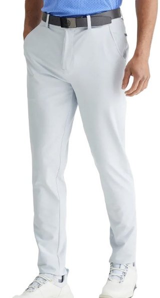 PING Locke Slim Fit pantalones de hombre, gris perla