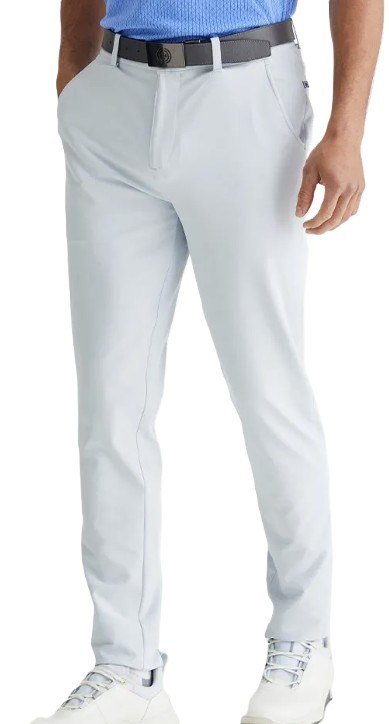 PING Locke Slim Fit pantalones de hombre, gris perla