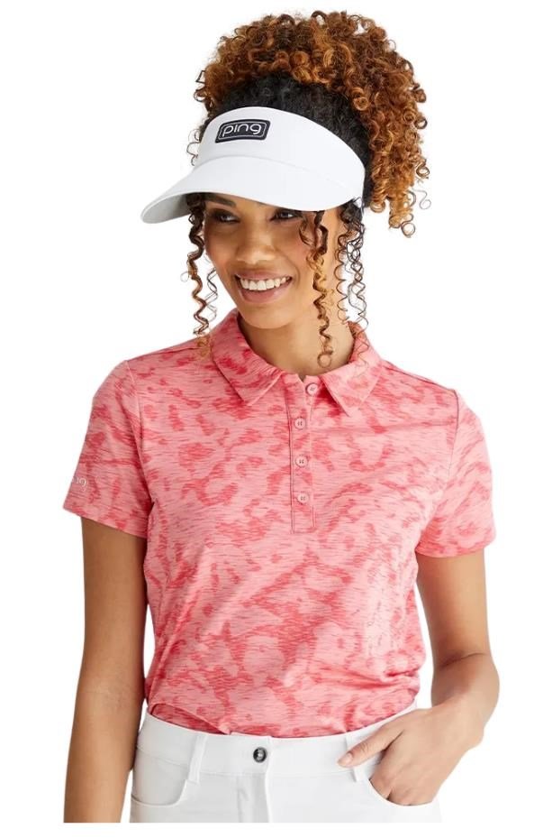 PING Bethany polo de mujer, sweet pea