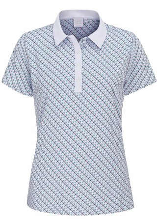 PING Bethany polo de mujer, neotheric/blanco