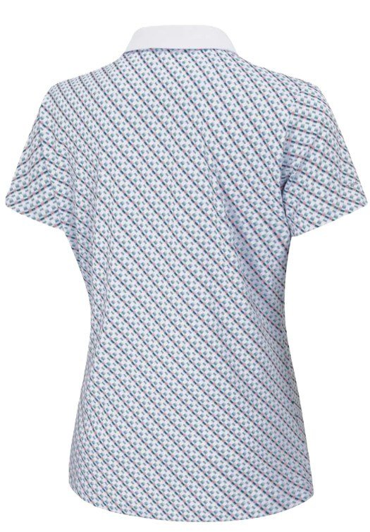 PING Bethany polo de mujer, neotheric/blanco