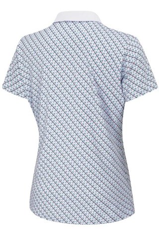 PING Bethany polo de mujer, neotheric/blanco