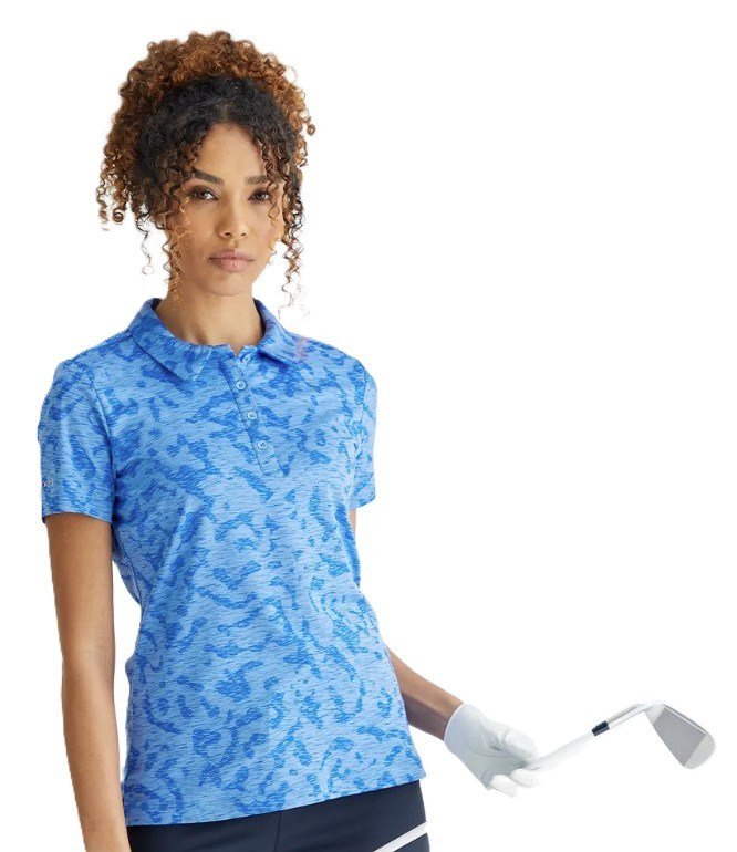 PING Bethany polo de mujer, azul aciano