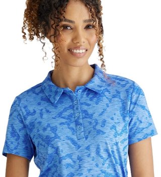 PING Bethany polo de mujer, azul aciano