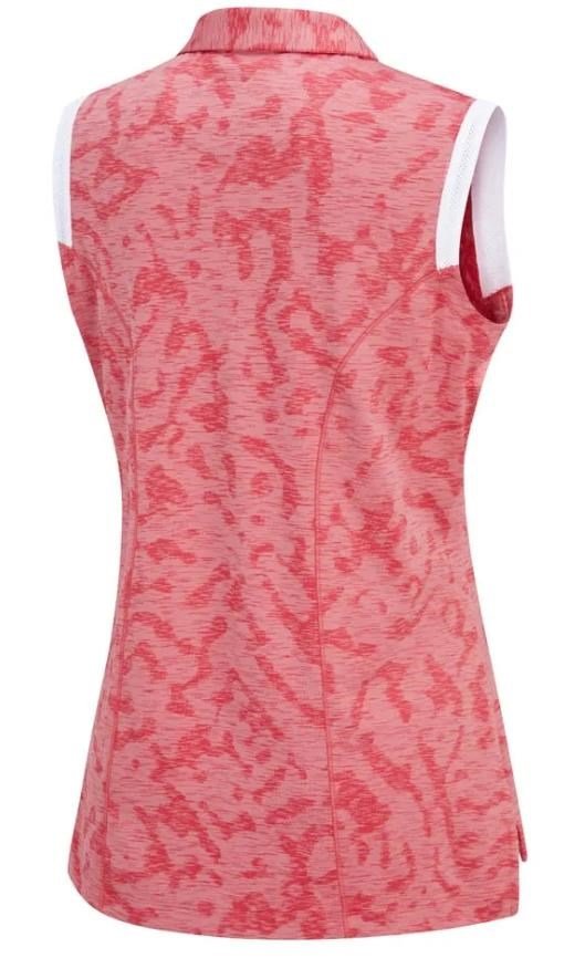 PING Colleen Sleeveless polo de mujer, sweet pea