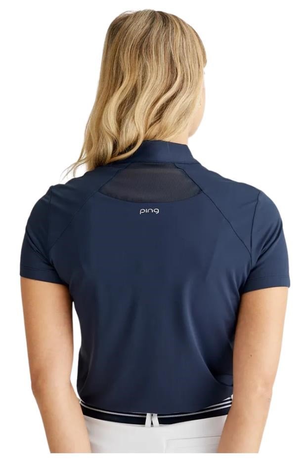 PING Oona polo de mujer, azul marino