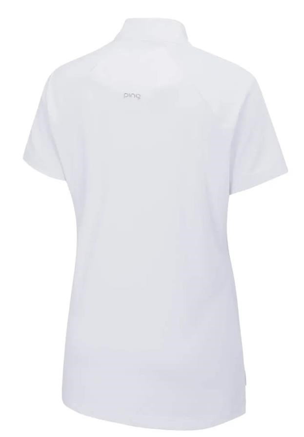 PING Oona polo de mujer, blanco