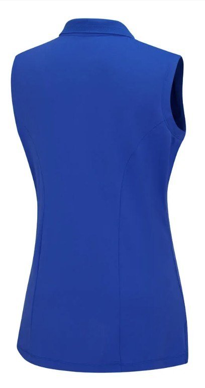 PING Solene Sleeveless polo de mujer, ultra blue