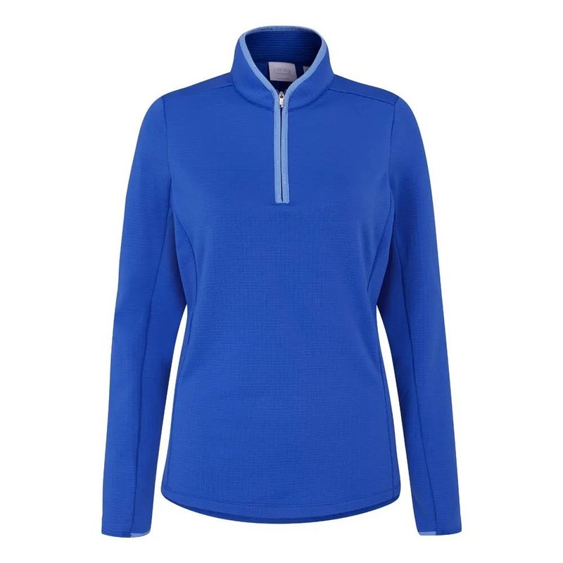 PING Abigale Fleece sudadera de mujer, azul ultra