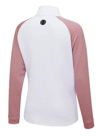 PING Tembi sudadera de mujer, blanco/sweet pea