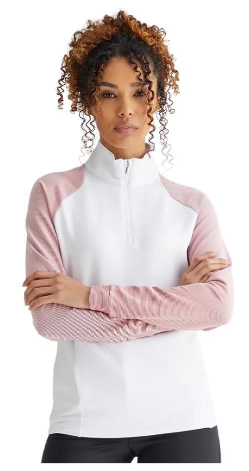 PING Tembi sudadera de mujer, blanco/sweet pea