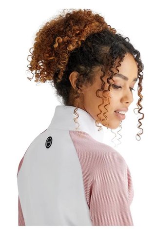 PING Tembi sudadera de mujer, blanco/sweet pea