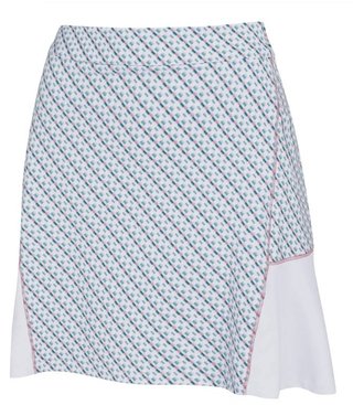 PING Odetta skort de mujer, blanco/neoteric