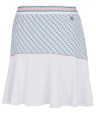 PING Odetta skort de mujer, blanco/neoteric