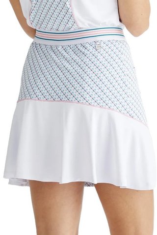PING Odetta skort de mujer, blanco/neoteric
