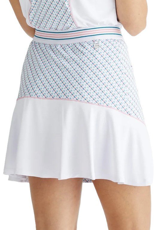 PING Odetta skort de mujer, blanco/neoteric