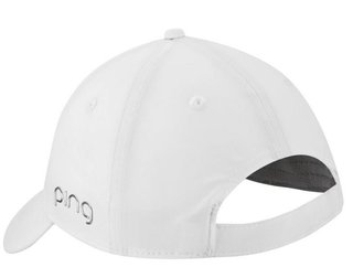 PING Cresting cap de mujer, blanca, talla única