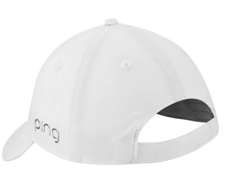 PING Cresting cap de mujer, blanca, talla única