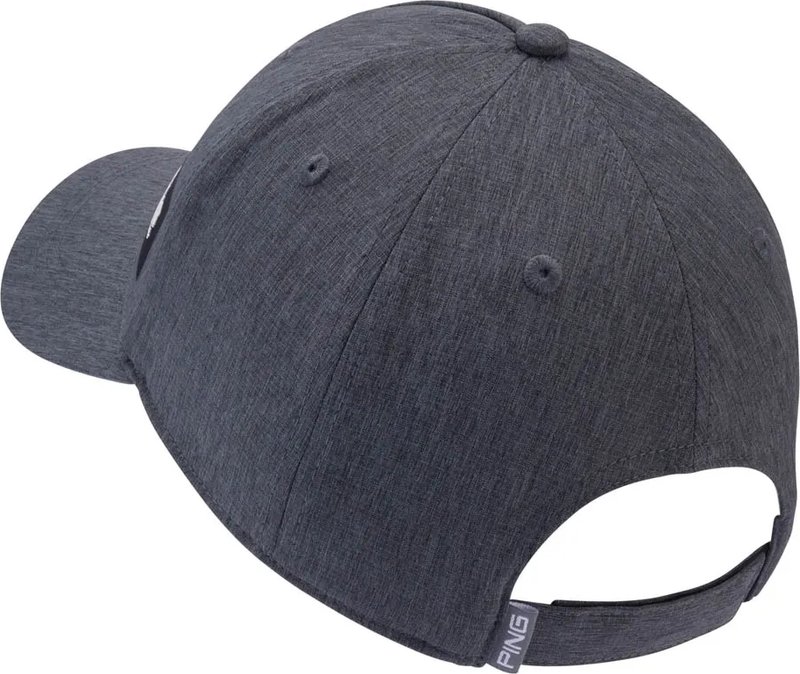 PING Koa gorra de béisbol para hombre, gris jaspeado