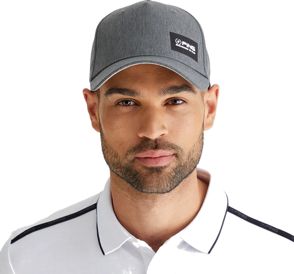 PING Koa gorra de béisbol para hombre, gris jaspeado