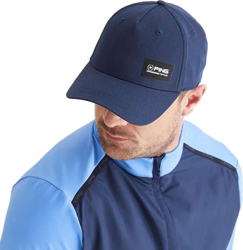 PING Koa gorra de béisbol para hombre, navy marl