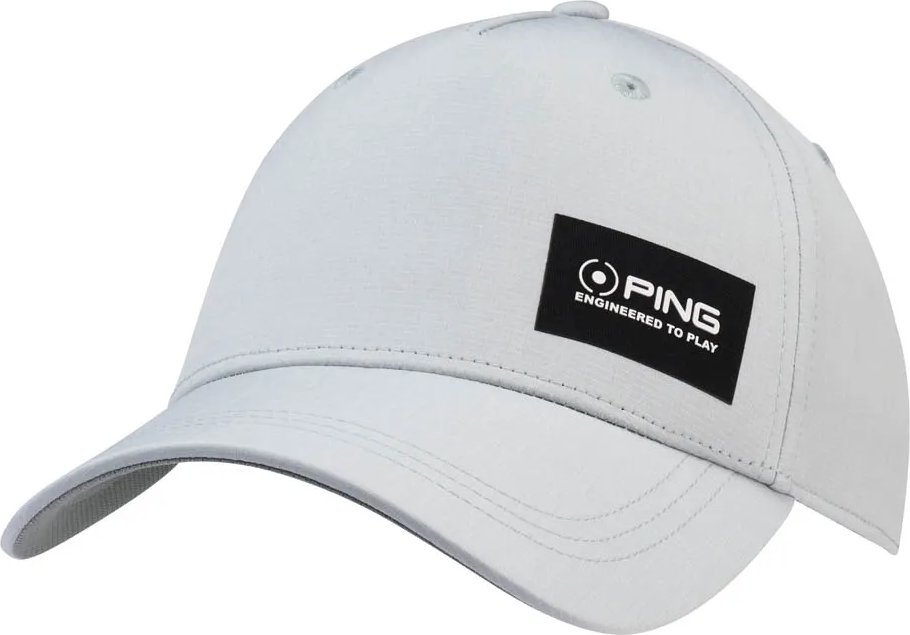 PING Koa gorra de béisbol para hombre, gris perla jaspeado