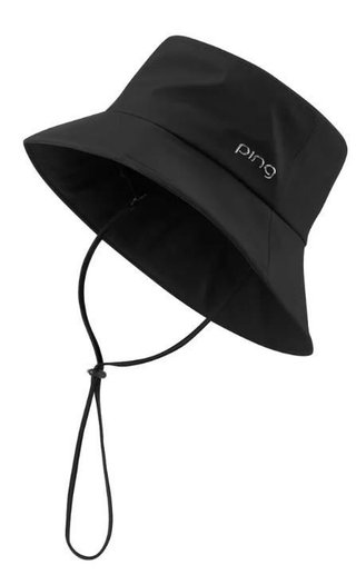PING SensorDry Waterproof ladies bucket hat, negro