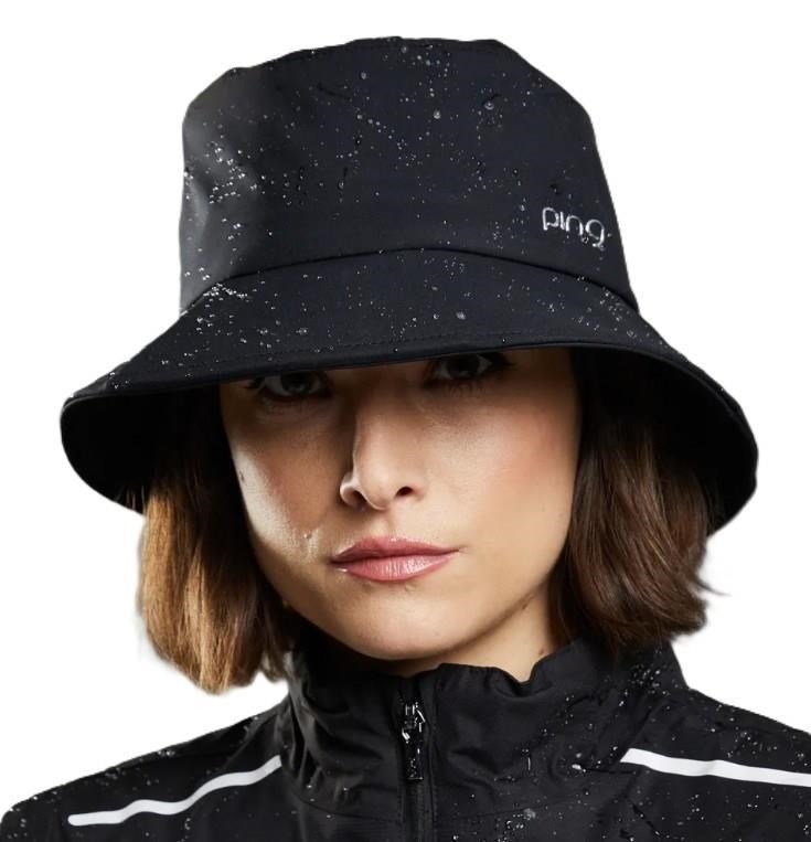 PING SensorDry Waterproof ladies bucket hat, negro