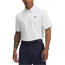 Under Armour T2G Printed polo de hombre, blanco