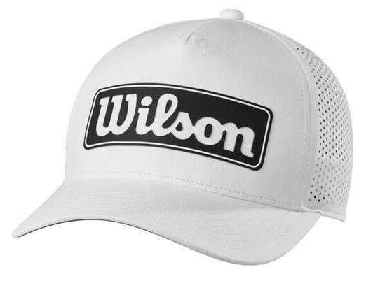 Wilson Performance gorra de hombre, blanca