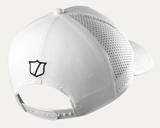 Wilson Performance gorra de hombre, blanca