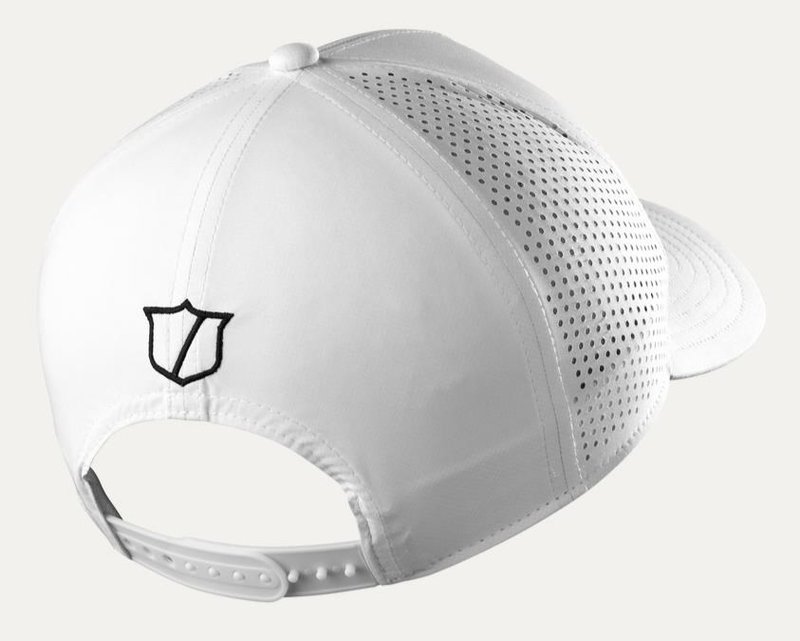 Wilson Performance gorra de hombre, blanca