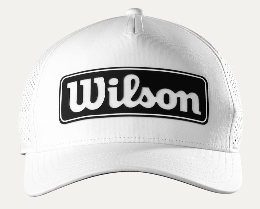 Wilson Performance gorra de hombre, blanca