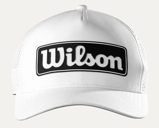 Wilson Performance gorra de hombre, blanca