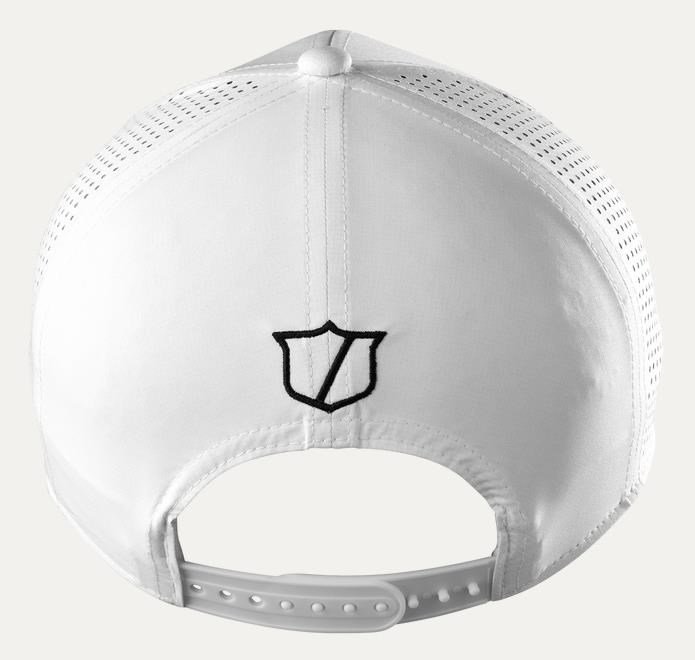 Wilson Performance gorra de hombre, blanca