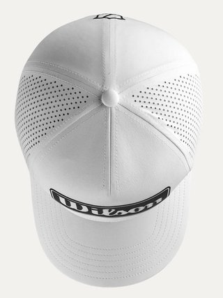 Wilson Performance gorra de hombre, blanca