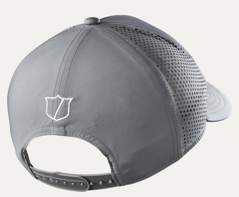 Wilson Performance gorra de hombre, gris