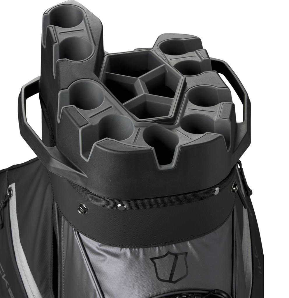 Wilson I-Lock Dry cart bag, negro/gris
