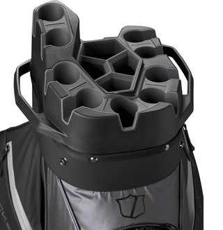 Wilson I-Lock Dry cart bag, negro/gris